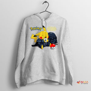 Rule Them All Pikachu with Dark Side Sport Grey Hoodie