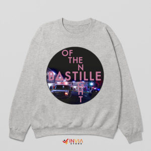 Rule the Night with Our Bastille Sport Grey Sweatshirt