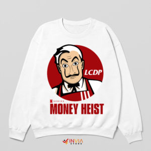 Salvador Dalí Mask Money Heist x KFC Sweatshirt