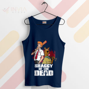 Scooby Snacks and Walking Zombies Navy Tank Top