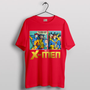 Scotty's Surprise X-Men Love Meme Red T-Shirt