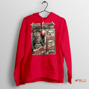 Scream Team Assembled Horror Icons Red Hoodie