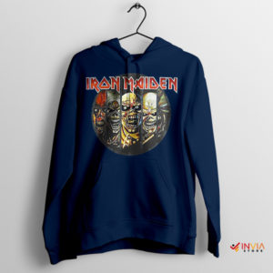 Scream for More Iron Maiden Monster Navy Hoodie