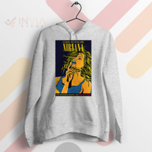 Seattle Grunge Scene Nirvana '93 Rock Sport Grey Hoodie