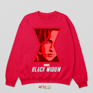 Sexy Warrior Natasha Black Widow Red Sweatshirt