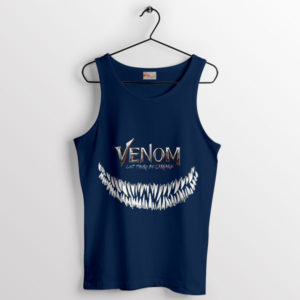 Sinister Grin Venom's Teeth Smile Navy Tank Top