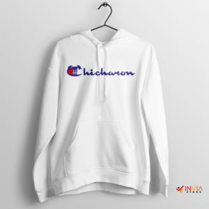 Sizzle in Style Chicharrón Dish Champion White Hoodie