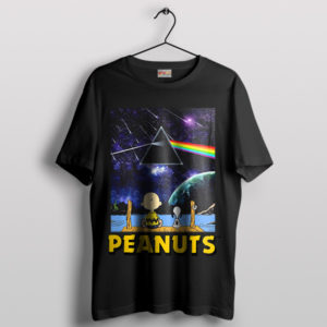 Snoopy on the Dark Side Pink Floyd T-Shirt