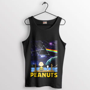 Snoopy's Floydian Trip To The Moon Tank Top