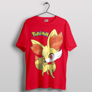 Snuggle Up with Fennekin Pokemon T-Shirt