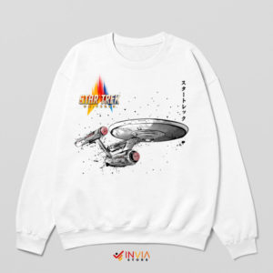 Space Odyssey Ukiyo-e Star Trek Sweatshirt