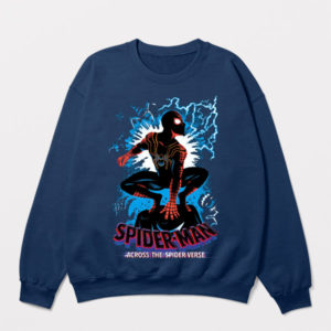 Spectacular Spider-Man Miles Morales Navy Sweatshirt