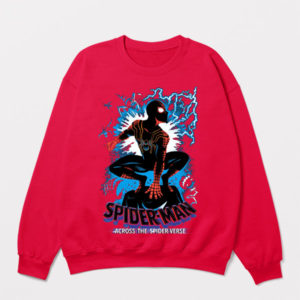 Spectacular Spider-Man Miles Morales Red Sweatshirt