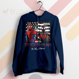 Spider-Man with OutKast on Stankonia Navy Hoodie