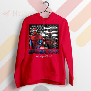 Spider-Man with OutKast on Stankonia Red Hoodie