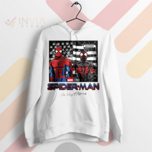 Spider-Man with OutKast on Stankonia White Hoodie