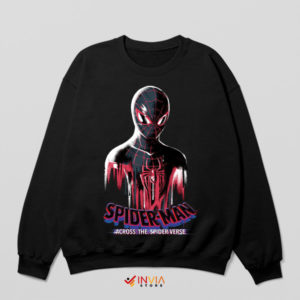 Spider Miles Morales Epic Journey Black Sweatshirt