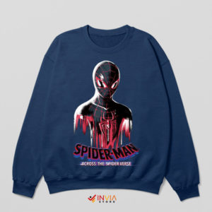 Spider Miles Morales Epic Journey Navy Sweatshirt
