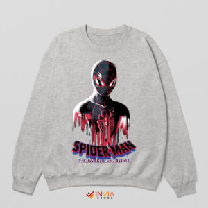Spider Miles Morales Epic Journey Sport Grey Sweatshirt