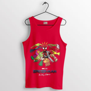 Spidey Spirit No Way Home Villains Red Tank Top