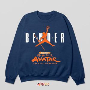 Spirit of Aang with the Air Jordan Navy Sweatshirt