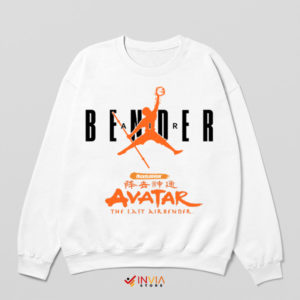 Spirit of Aang with the Air Jordan White Sweatshirt