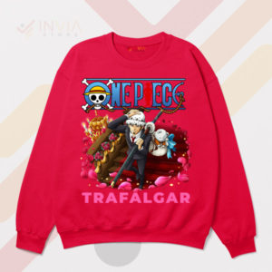 Spirit of Law with Trafalgar Graphic Red Sweatshirt
