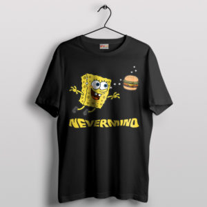 SpongeMind Underwater Nevermind Black T-Shirt