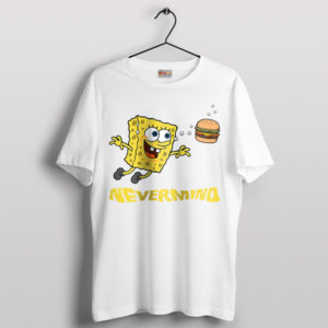 SpongeMind Underwater Nevermind White T-Shirt
