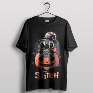 Spooky Cute Stitch Halloween Pumpkin T-Shirt
