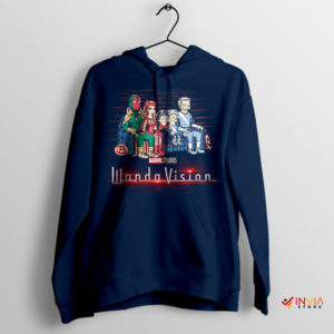 Springfield meets Westview WandaVision Navy Hoodie