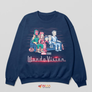 Springfield's Take on WandaVision Navy Sweatshirt