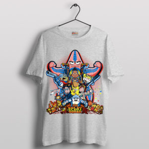 Squadron of Splat Suicide Squad Sport Grey T-Shirt