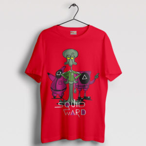 Squidward Hilarious Escape Squid Game T-Shirt