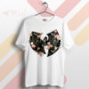 Stand Out Strong Wu-Tang Clan Flowers T-Shirt