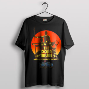 Stand Tall with Wakanda Dora Milaje Black T-Shirt