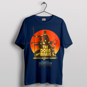 Stand Tall with Wakanda Dora Milaje Navy T-Shirt
