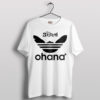 Stitching Ohana Style Adidas Cartoon T-Shirt