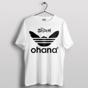 Stitching Ohana Style Adidas Cartoon T-Shirt