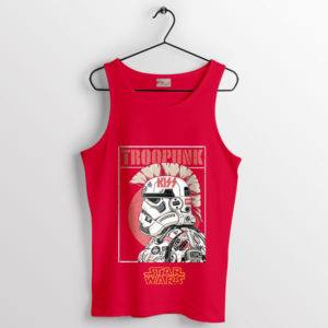 Stormtrooper Rock Troopunk Kiss Red Tank Top