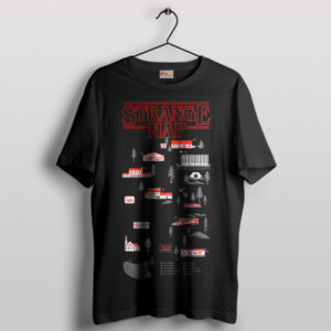 Stranger Things Maps Mystery Adventure T-Shirt
