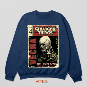 Stranger Things Vecna Comic Adventure Navy Sweatshirt