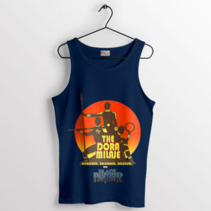 Strength Dora Milaje Black Panther Navy Tank Top