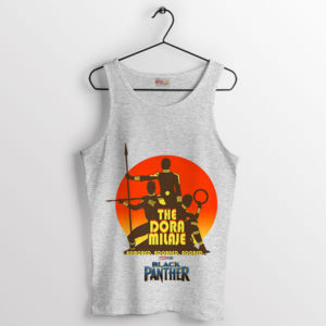 Strength Dora Milaje Black Panther Sport Grey Tank Top
