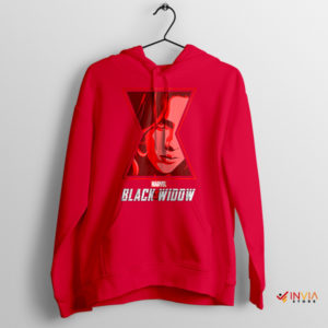 Strength Natasha Sexy Black Widow Red Hoodie