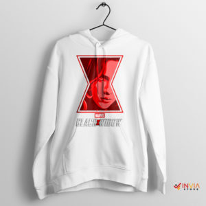 Strength Natasha Sexy Black Widow White Hoodie