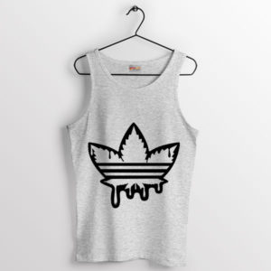 Style Cannabis Leaf Three Stripes Tank Top