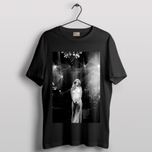 Style Lana Del Rey Feminine Concert Black T-ShirtStyle Lana Del Rey Feminine Concert Black T-Shirt
