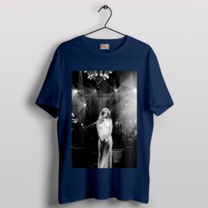 Style Lana Del Rey Feminine Concert Navy T-Shirt