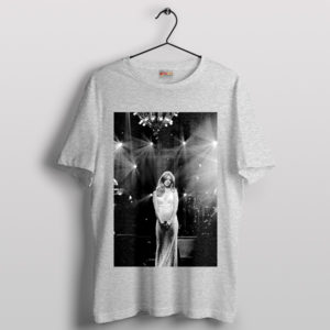 Style Lana Del Rey Feminine Concert Sport Grey T-Shirt